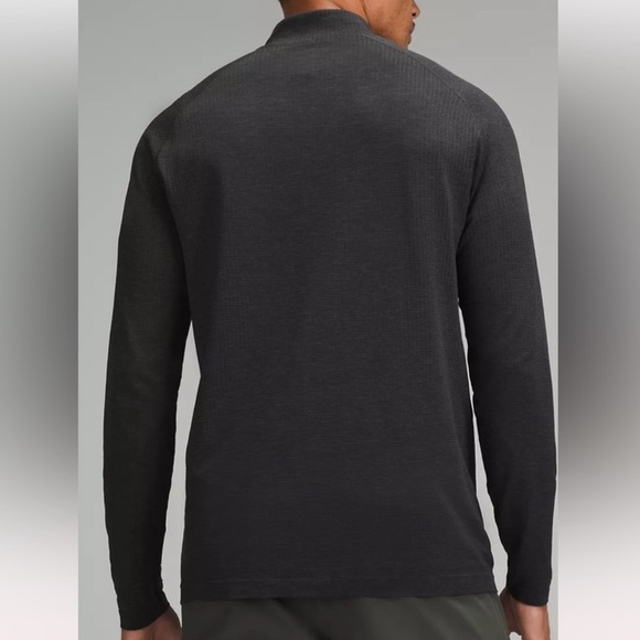 Lululemon Metal Vent Tech Half 1/2 Zip Jacket Deep Coal / Black XL - Picture 2 of 9